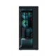 Arctic Xtender (Black) black window with GPU vertical mount - Mid Tower Case w. A-RGB Fans
