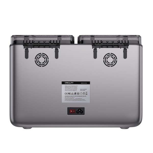 Creality SpacePi X4 Filament Dryer Dry Box for 4 Filaments Adjust 40-70c One-key set for 12 types