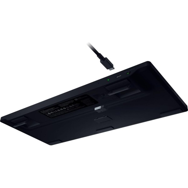 Razer BlackWidow V4 Low Profile Tenkeyless HyperSpeed - Wireless RGB Keyboard - Orange Switch