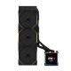 Lian Li Hydroshift II LCD-S 360TL Black - RGB AIO CPU Cooler - 3.4" Screen - 1851/1700, AM5/AM4