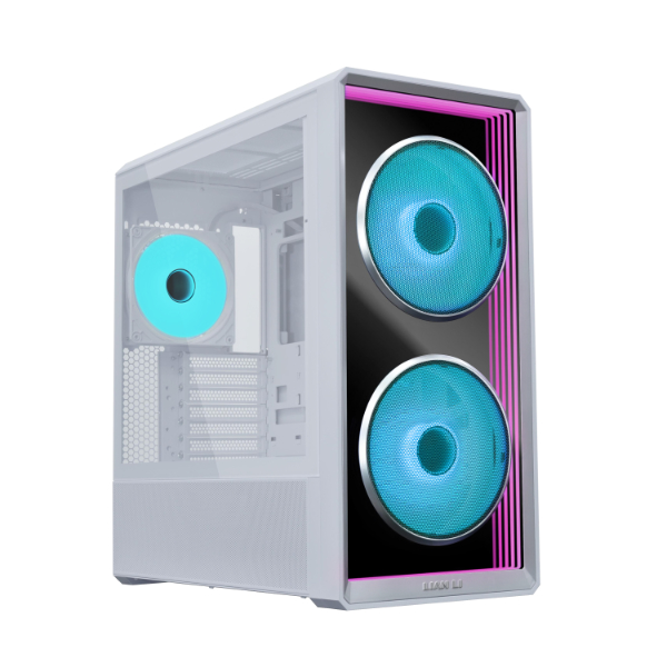 Lian Li LANCOOL 217 INF White – Infinity Mirror – ATX PC Case (3 FANS Included) 2 x 170mm,1 x 140mm - 