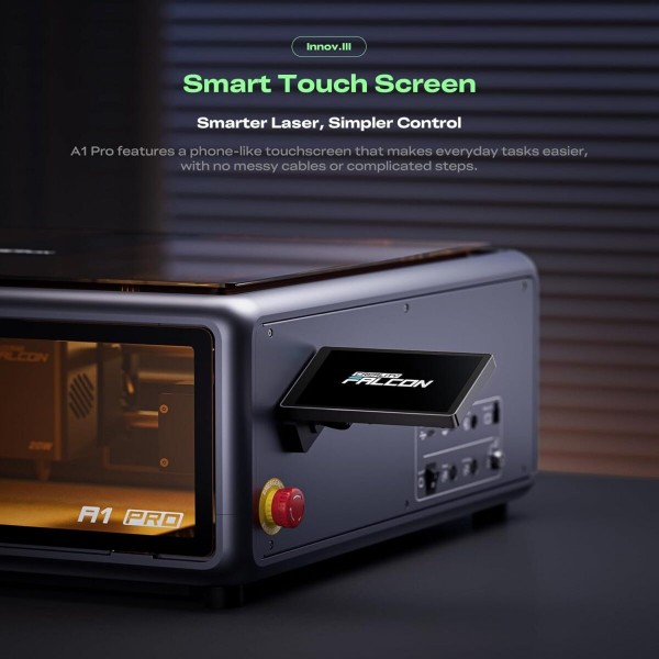 Creality Falcon A1 Pro - 20W Laser Engraver, 20W Blue & Optional 2W IR laser module 358x268