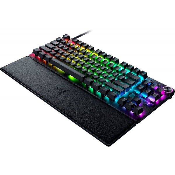 Razer HUNTSMAN V3 PRO TENKEYLESS 8KHz ANALOG - 8K Polling Rate - RGB Optical Gaming Keyboard - Rapid - Gaming Keyboard