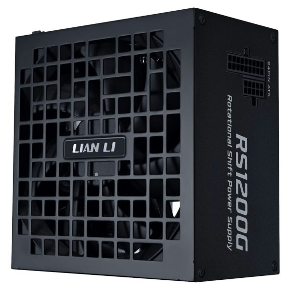 Lian Li RS1200G Black - 1200 Watt 80+ Gold PSU - 12V-2x6 Colored Cable - RS Hub - Fully Modular - 