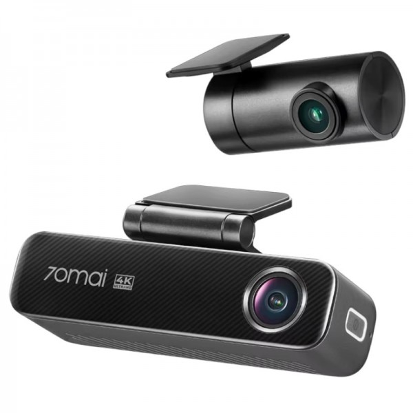 70mai Μ800-2 4Κ Dash Cam set & Rear Cam. 3840x2160 GPS & Hi Temperature Battery - Dash Cams