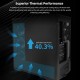 Lian Li Vector V100 White - 4 x 120mm ARGB - LED RGB Strip - Tempered Glass - ATX Case