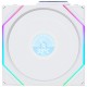 Lian Li UNI FAN TL-LCD Wireless 140 White (1pc) Case Fan - No Controller Included