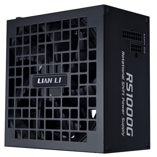 Lian Li RS1000G  Black - 1000 Watt 80+ Gold PSU - 12V-2x6 Colored Cable - RS Hub - Fully Modular - Σύγκριση Προϊόντων