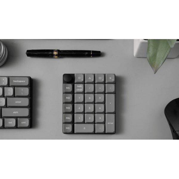 Keychron K0 Max (K0M-H1) QMK Wireless Custom Num Pad Mechanical Low Profile Red Switch RGB Hot-Swap