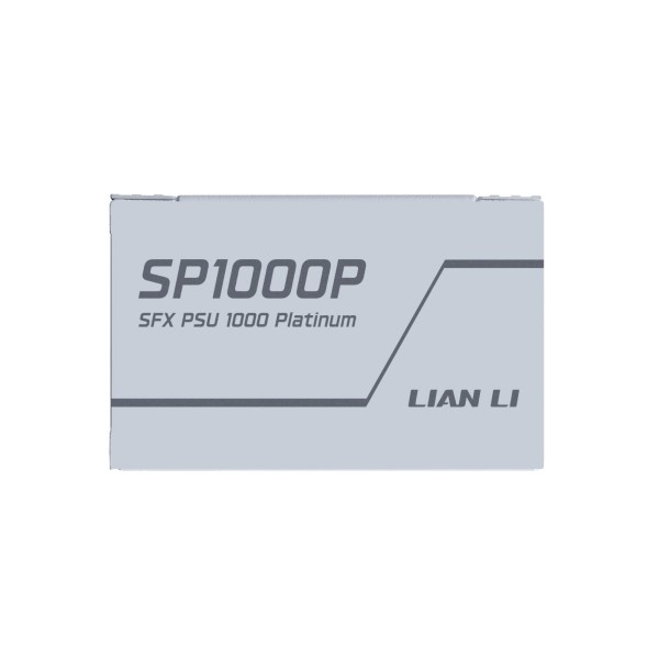 LIAN LI SP1000P White - 1000W 80+ Platinum PSU - 10 Years Warranty - 12V-2x6 - Japanese Capacitors