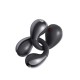 QCY Crossky C30S Black (QT33S) Open Ear BT6.0 LDAC/AAC/SBC Earbuds 40h Call noise AI cancelation Dua