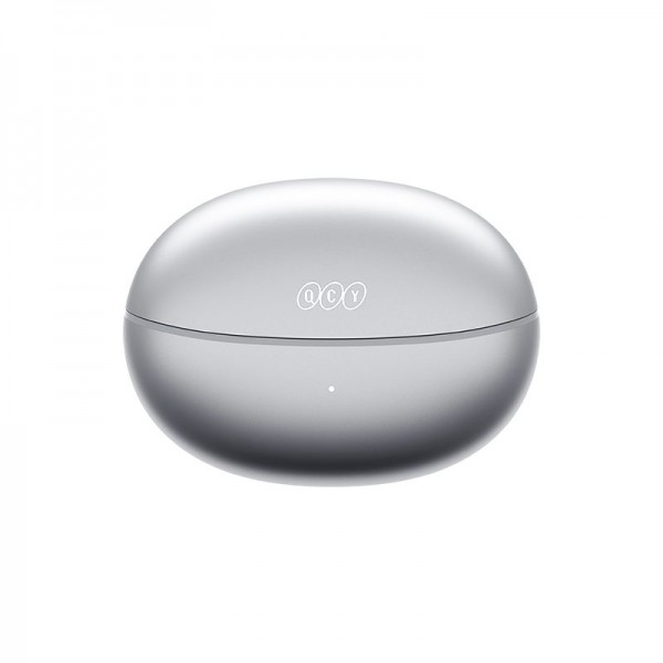 QCY Crossky C30S Silver (QT33S) Open Ear BT6.0 LDAC/AAC/SBC Earbuds 40h Call noise AI cancelation Du