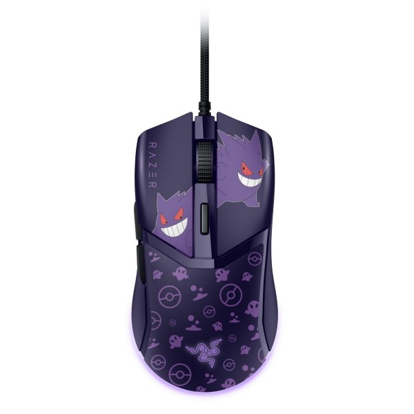 Razer COBRA - Pokemon Gengar Ed.- 58g Lightweight Gaming Mouse - RGB UNDERGLOW - 8500 DPI - Gaming Mouse