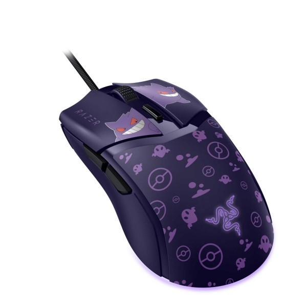 Razer COBRA - Pokemon Gengar Ed.- 58g Lightweight Gaming Mouse - RGB UNDERGLOW - 8500 DPI - Gaming Mouse