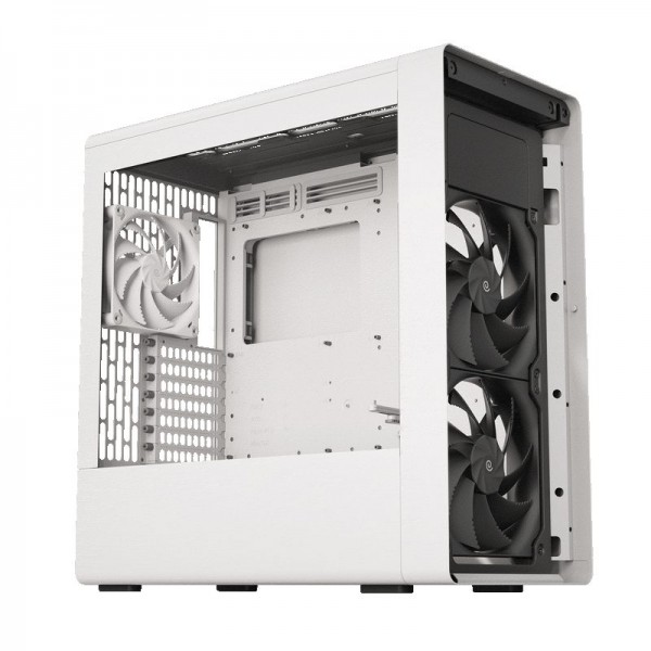 HAVN BF 360 Flow White with 180mm fans - premium ATX mid-tower - 