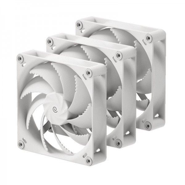 HAVN H12 Triple Pack White 120mm A-RGB Metal Core Case Fan - Pro GamersWare
