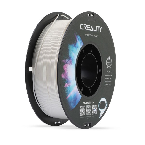 Creality CR-TPU White 3d Printer Soft Adhesive material Filament 1kg 1.75 - 