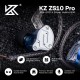 KZ ZS10 PRO Blue With Mic - IEM 3,5 Musician In Ear Monitor Earphones, 4BA+1DD 5 Driver 10mm, metal
