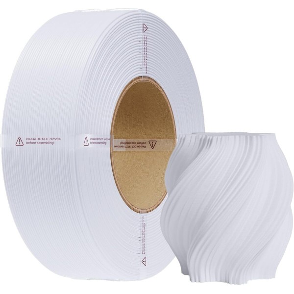 Creality CR-PETG White - No Reel 3D Printer Filament, Hard Glossy, Tensile 49MPA, 1 kg Spool1.87 - CREALITY