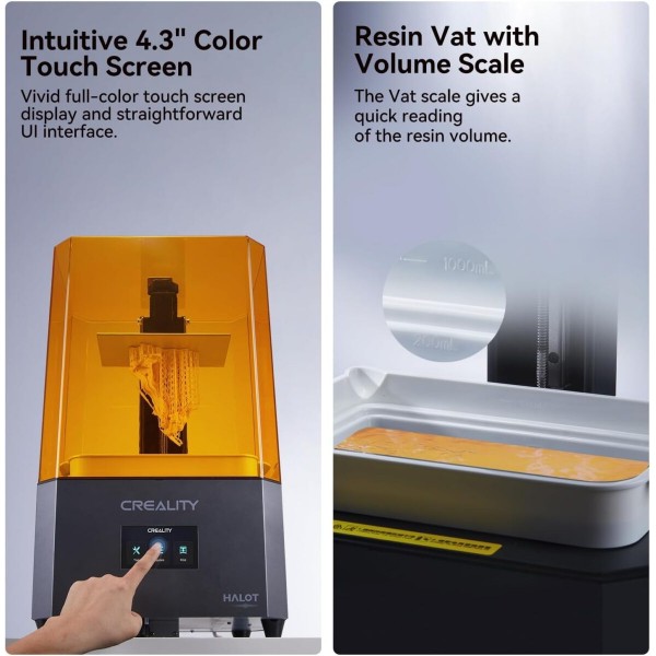 Creality Halot Play - 4k Piocreat Resin Printer fast 60mm/h 130x82x160mm