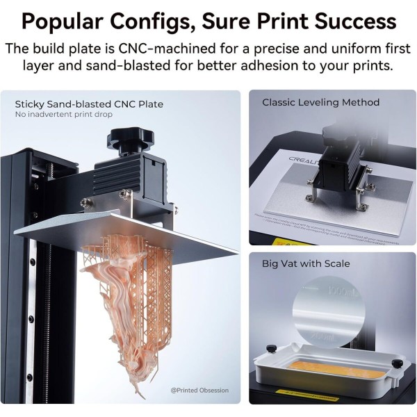 Creality Halot Play - 4k Piocreat Resin Printer fast 60mm/h 130x82x160mm