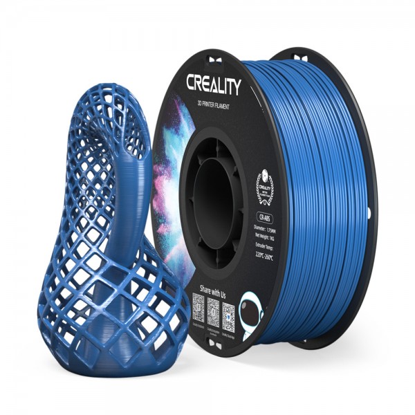 Creality CR-ABS Blue 3D Printer Filament, Large Object Stability, Tensile Str. 43MPA, 1 kg Spool1.75 - Σύγκριση Προϊόντων