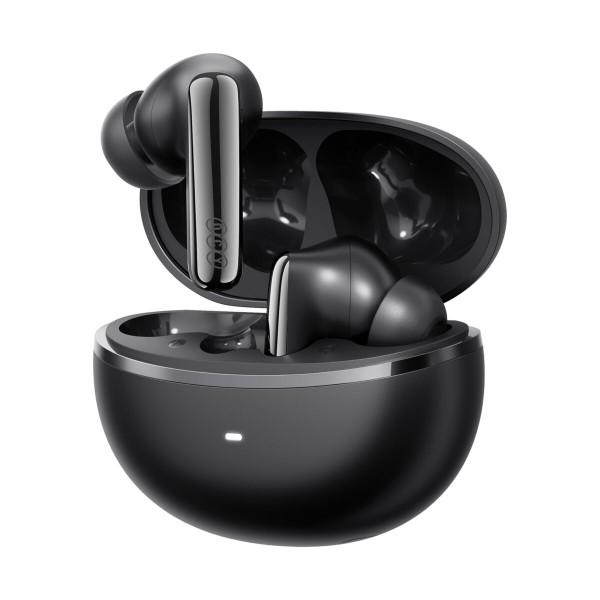 QCY Melobuds N70i ANC Black - 56db ANC TWS Hi-Res Earbuds LDAC BT 6.0 IPX5 Wireless charge 50h - QCY