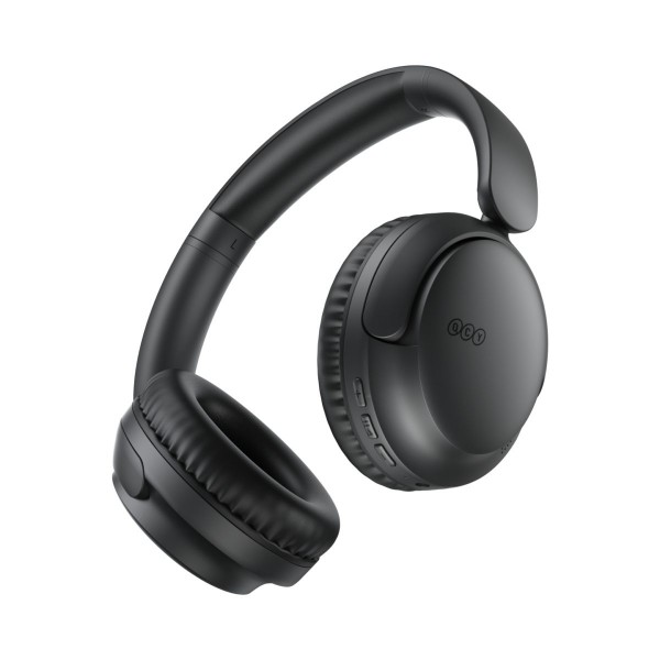 QCY H2S Lite Headphones Black - Type-C & Bluetooth Clear Call ENC iOS/Android 60hours 10m 40mm - 