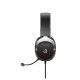 QCY Heroad VT200 Pro 7.1 Black USB PlayStation & PC Gaming Headset 53mm Metal Headband PS4/PS5/PC