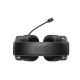 QCY Heroad VT200 Pro 7.1 Black USB PlayStation & PC Gaming Headset 53mm Metal Headband PS4/PS5/PC