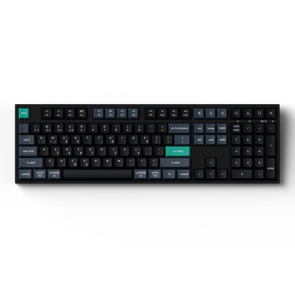 Keychron B36 (B36-K9-GR) Wireless Keyboard 100% GR Layout Black - Σύγκριση Προϊόντων