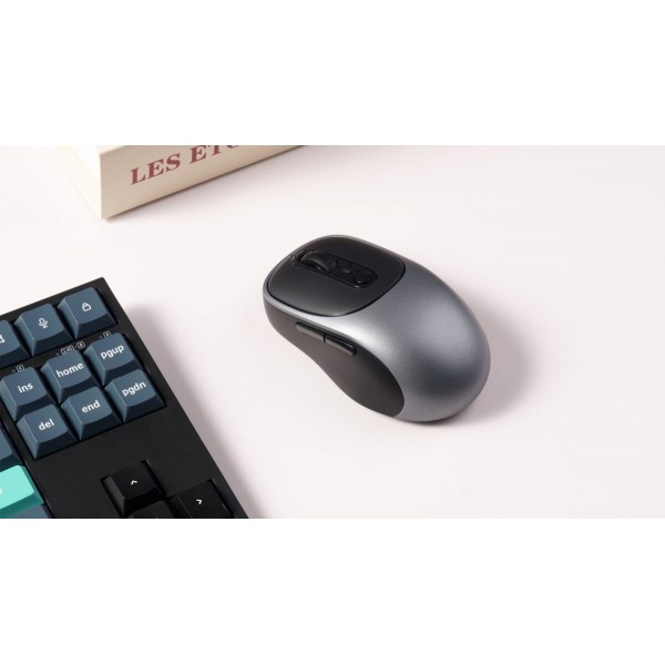 Keychron BM24 (BM24-C61) Wireless Mouse 1K Polling Rate Metal Gray - Keychron
