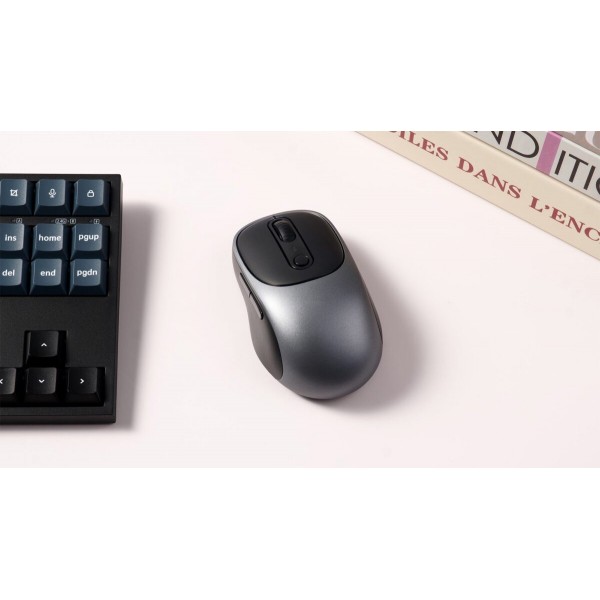 Keychron BM24 (BM24-C61) Wireless Mouse 1K Polling Rate Metal Gray