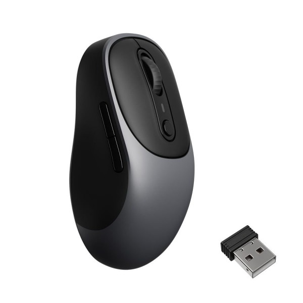 Keychron BM24 (BM24-C61) Wireless Mouse 1K Polling Rate Metal Gray - Keychron