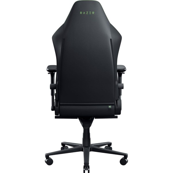 Razer Iskur V2 NewGen Black - Lumbar Support - Leather with CoolTouch™ - Steel Frame - < 136 kg