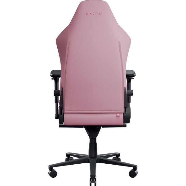 Razer Iskur V2 NewGen Quartz - Lumbar Support - Leather with CoolTouch™ - Steel Frame - < 136 kg