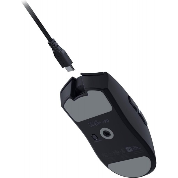 Razer VIPER V4 PRO Black – Wireless Gaming Mouse – 49g – 8K Polling Rate – 50K DPI – 180h Battery