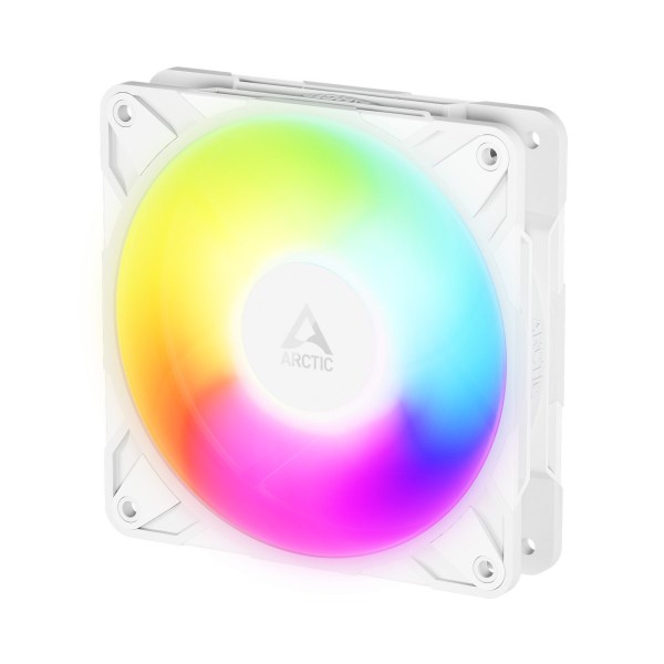 ARCTIC P12 Pro REVERSE A-RGB (White) - 120mm Case Fan with A-RGB -  fluid dynamic bearing -  3000 RP - 