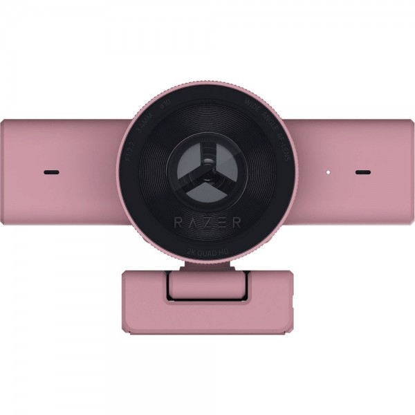 Razer KIYO V2 X Quartz - 2K 60fps - Auto Focus - 80° FOV - Low Light Sensor - USB Streaming Webcam