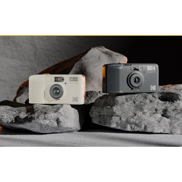 Kodak Snapic A1 35mm Film Camera Grey motorized - 