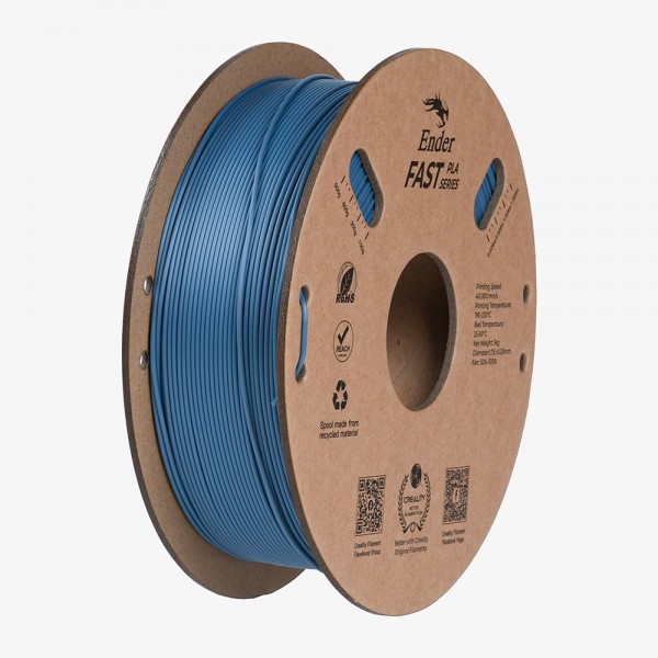 Creality Ender Fast PLA Gray 300mm/s 3D Printer Filament  1 kg Spool,1.87 (grey) - CREALITY
