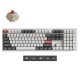 Keychron Q6 Ultra (Q6U-P1) ZMK RGB 8K Wireless Custom Mechanical Keyboard-Red Switch 100% US White