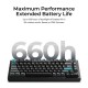 Keychron Q1 Ultra (Q1U-M1) ZMK RGB 8K Wireless Custom Mechanical Keyboard-Red Switch 75% US