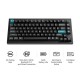 Keychron Q1 Ultra (Q1U-M1) ZMK RGB 8K Wireless Custom Mechanical Keyboard-Red Switch 75% US