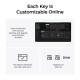 Keychron Q16 HE (Q16HW-L1) QMK Ceramic Custom Hall Effect  Keyboard RGB Lime Switch 65% US Green