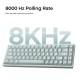 Keychron Q16 HE (Q16HW-L1) QMK Ceramic Custom Hall Effect  Keyboard RGB Lime Switch 65% US Green