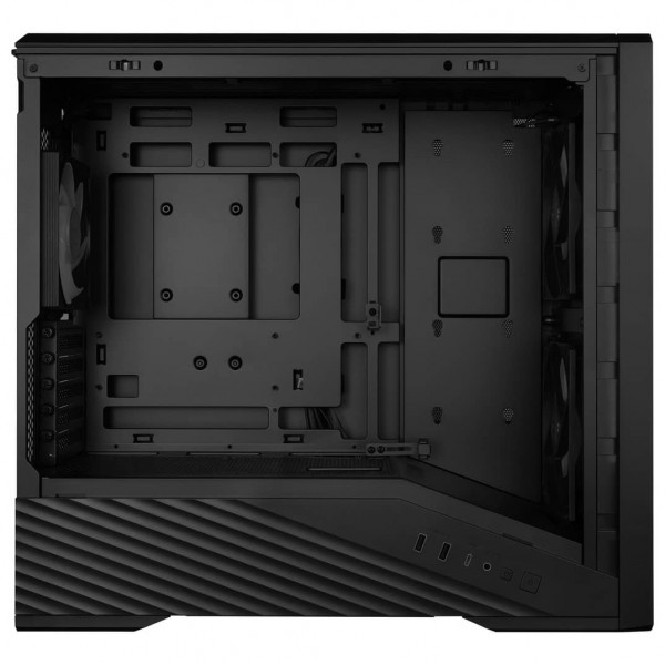 Lian Li Vector V150 Black - w/ 3 x ARGB Fans + Hub - Infinity Mirror - Micro-ATX, Mini-ITX PC Case
