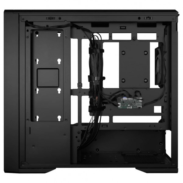 Lian Li Vector V150 Black - w/ 3 x ARGB Fans + Hub - Infinity Mirror - Micro-ATX, Mini-ITX PC Case