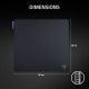 RAZER Gigantus V2 Pro L Max Control - Gaming Mouse Pad - 4mm - Non-Slip Base - Low Profile Stitches