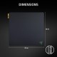 RAZER Gigantus V2 Pro L Speed - Gaming Mouse Pad - 4mm - Non-Slip Base - Low Profile Stitches